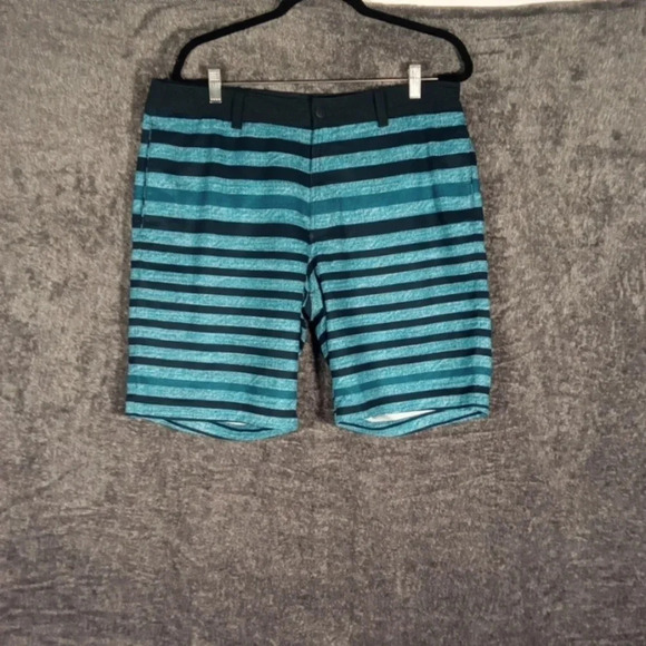 The North Face men's blue Striped drawstrings Boardshorts size 36 - Picture 1 of 9